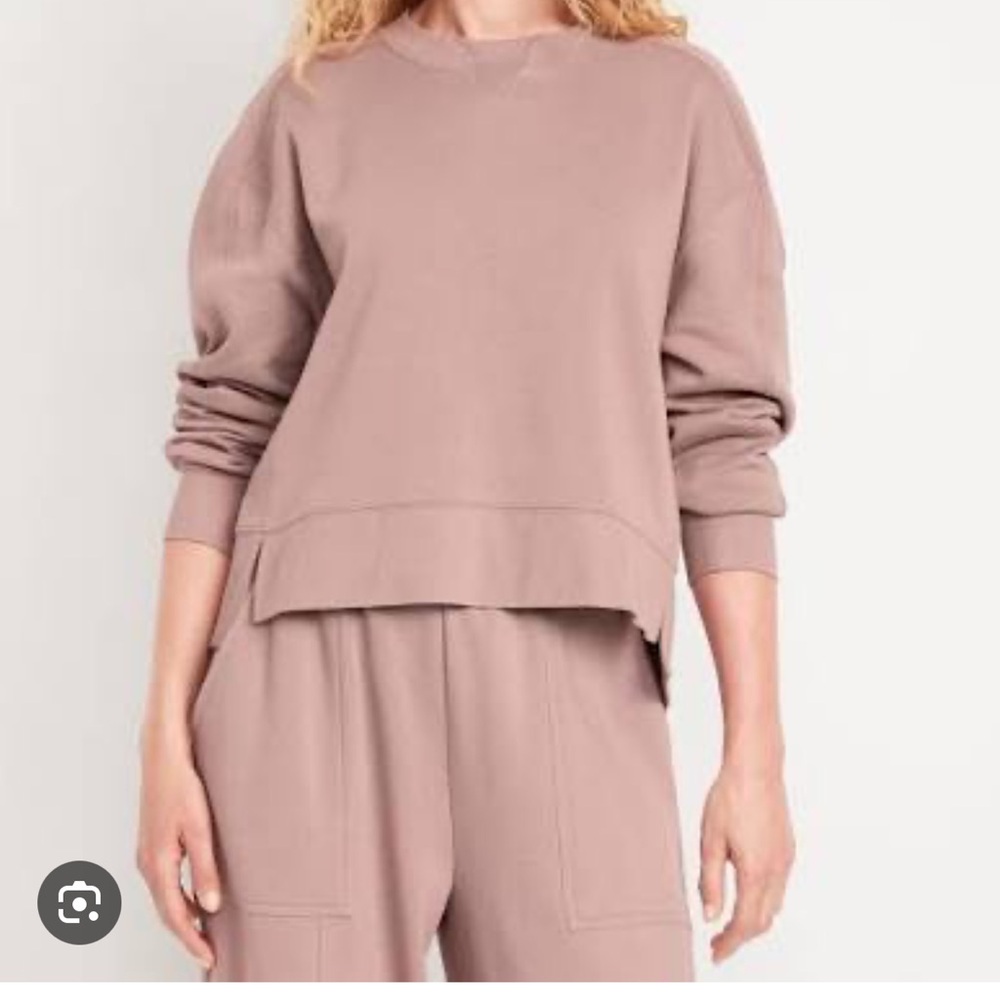 Old Navy Women's Fleece Sweatshirt - Gray
